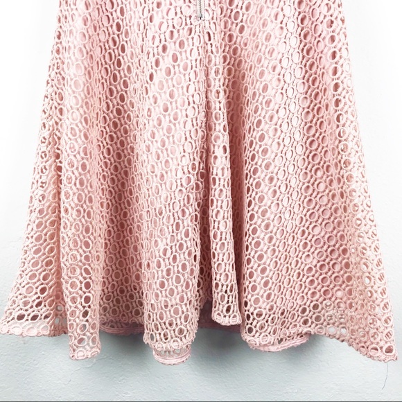 Bardot Junior Blush Pink Mesh Cold Shoulde… - Picture 10 of 11